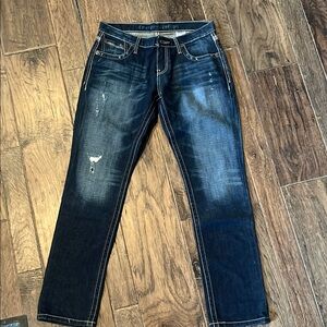 Cruel Girl Rhyon Blue Straight Leg Jeans Classic Style New